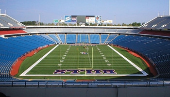 AstroTurf installation at the Buffalo Bills Stadium Astro Turf installation at the Buffalo Bills Stadium