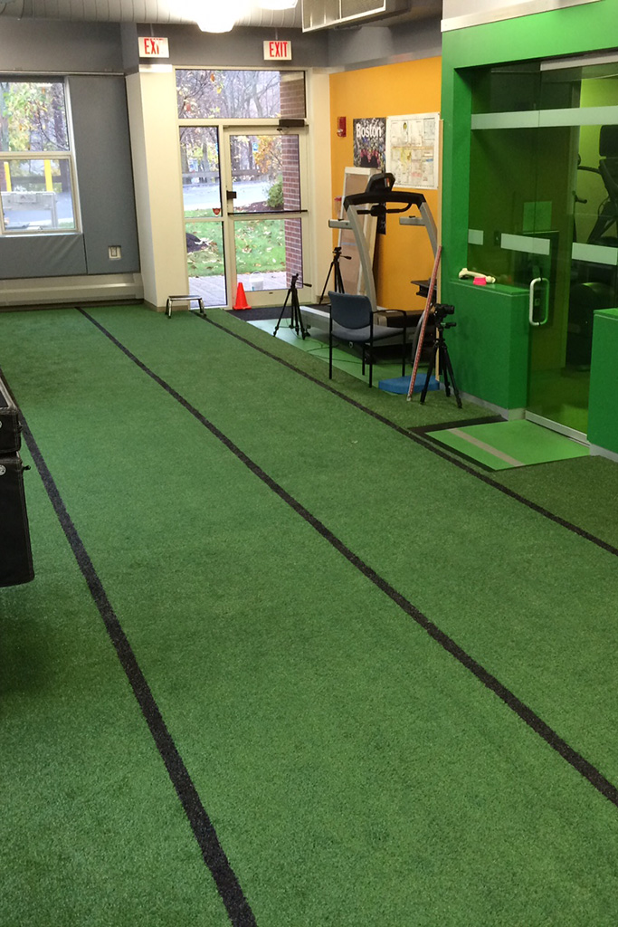 image of athlete working out at the Micheli Center
