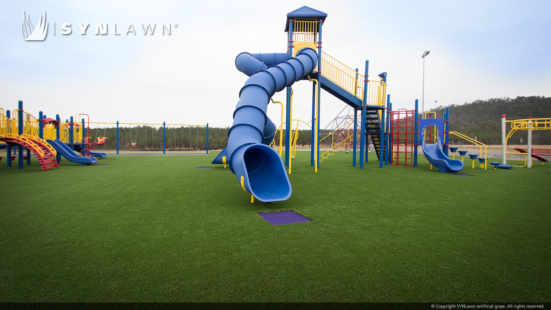image of synlawn playground turf at peeples memorial play park