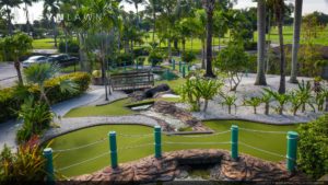 SYNLawn Miami Palmetto mini golf putting green turf