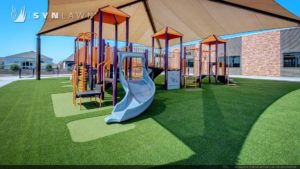 SYNLawn Texas Frisco ISD Playground Turf Artificial Grass for Schools
