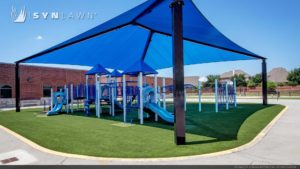 SYNLawn Texas Frisco ISD Playground Turf Artificial Grass for Schools