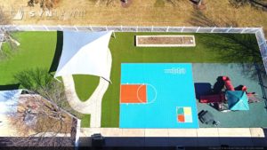 SYNLawn Kansas City primrose school court play area
