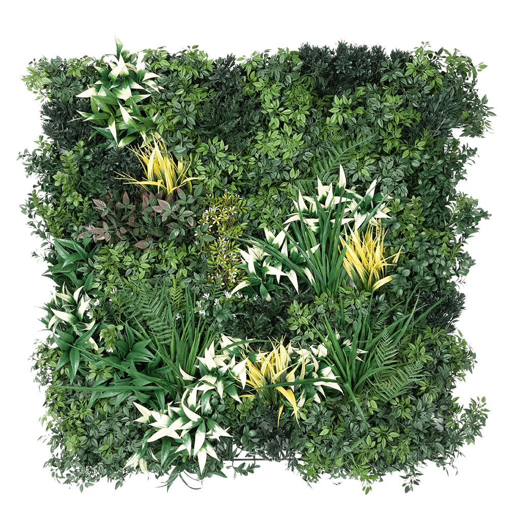 image of Calico Greens artificial green wall panel from SYNLawn