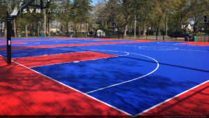 image of SYNCourt Sport Tile Court system by SYNLawn for Basketball Tennis Hockey Pickle Ball