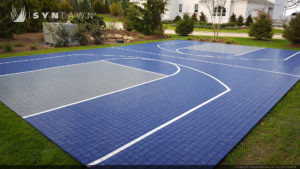 image of SYNCourt Sport Tile Court system by SYNLawn for Basketball Tennis Hockey Pickle Ball
