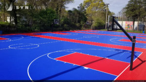 image of SYNCourt Sport Tile Court system by SYNLawn for Basketball Tennis Hockey Pickle Ball