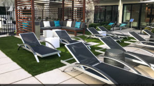 image of SYNLawn Atlanta Georgia SLX Apartments Artificial Grass Pool Surround