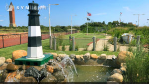image of SYNLawn artificial grass at Jones Beach State Park Mini Golf Course