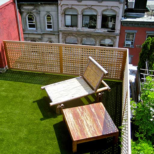 Canada Artificial Grass for Roofs, Decks & Patios | SYNLawn